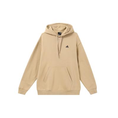 adidas Fleece Thick Sports Long Sleeve Hooded Sweatshirt Unisex Sweatshirt Light-Khaki IV7595