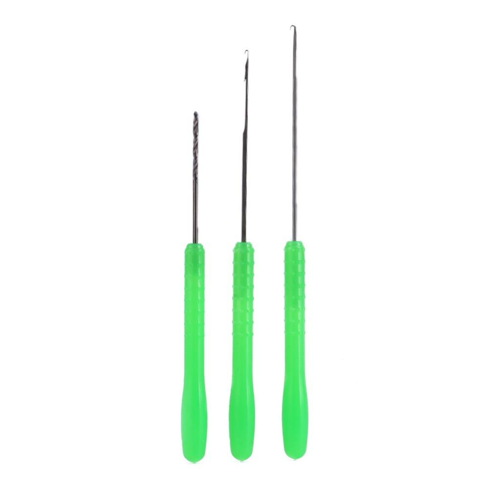 2 Sets 3 in 1 Baiting Needle Tool Lightweight Fishing Bait Needle  for Baiting