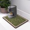 Coffee Machine Mat Waterproof Kitchen Dish Drying Mats Placemat Quick Dry Drain Pad Tableware Non-slip Draining Kitchen Rug