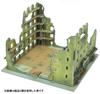 TOMYTEC 1/144 DioColle Combat Series DCM04 Destroyed Building C Pre-painted Plastic Model 311874