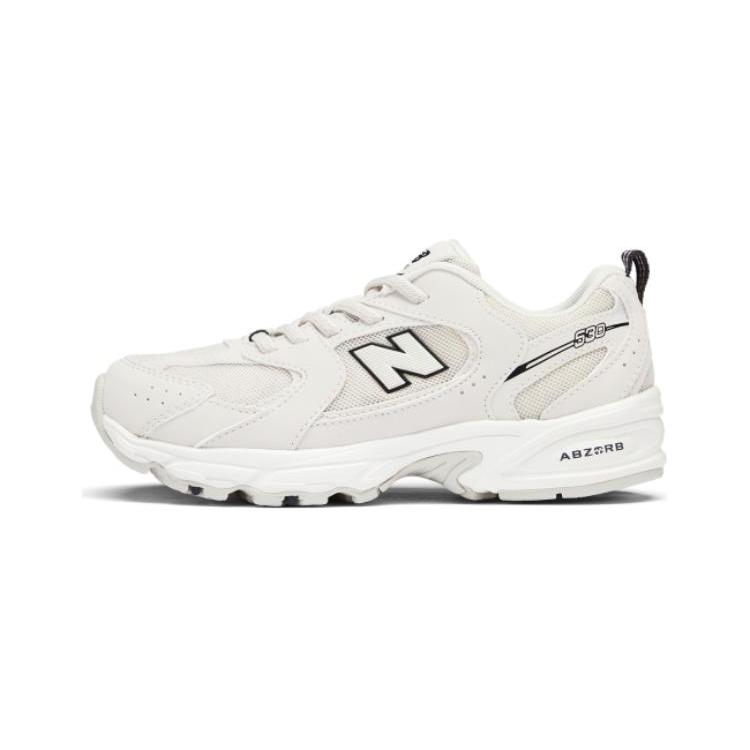 

New Balance NB 530 Anti Slip Wear Resistant Low Top Kids Running Shoes Light Beige Children Aged 3 7 Years Old 30