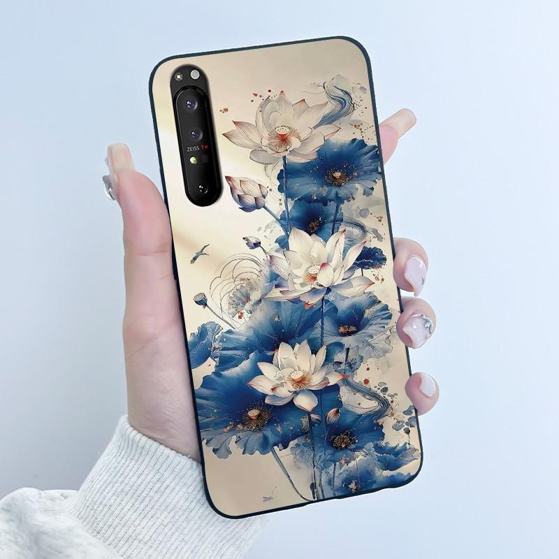 Etui Do Sony Xperia 1 II XQ-AT51 XQ-AT52 1 III XQ-BC62 XQ-BC72 XQ-BC52 Pokrowiec Luksusowy Uroczy Fajny Chłopcy Dziewczynki Miękki Silikonowy Pokrowiec