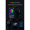 SEAMETAL Car Flexible Underglow Strip Light LED Underbody Remote APP Control RGB Neon Lights Atmosphere Lamp for Auto Decoration