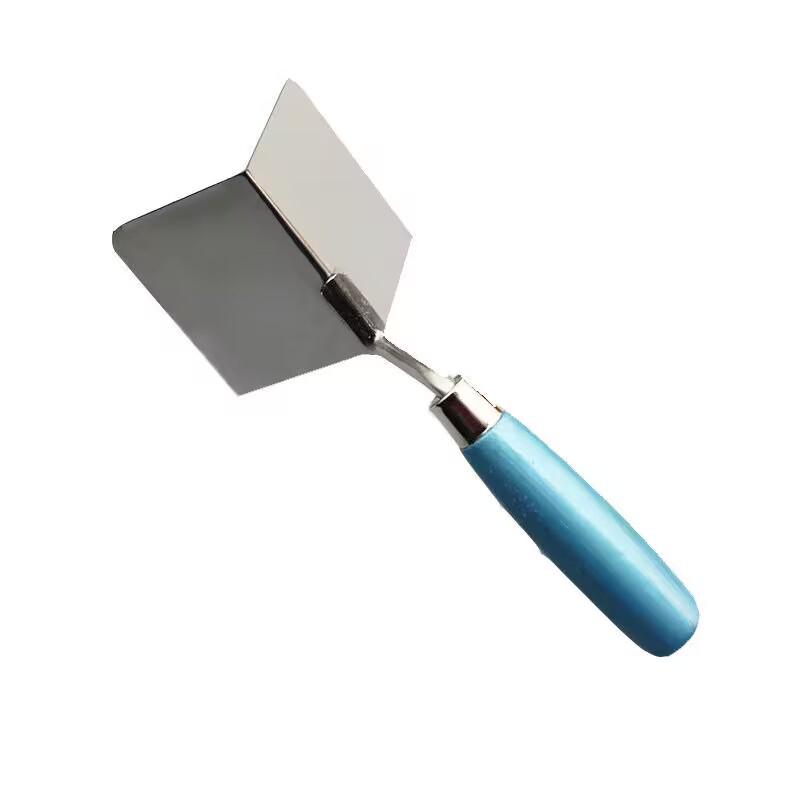 Stainless Steel and Plastic Putty Scraper for Inner and Outer Wall Corners