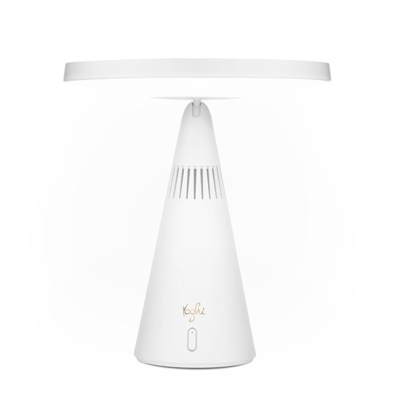 3-in-1 Mirror with LED Light and Bluetooth Speaker Be White Yoghi