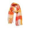 Winter Scarf Men Women Cashmere Warm Rainbow Hairy Pashmina Blanket Wraps Female Thick Soft Bufanda Tassel Shawl Poncho Echarpe