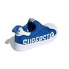 Adidas Originals Superstar 360 X Comfortable Breathable Low top Kids' Skateboarding Shoes Blue EG3404