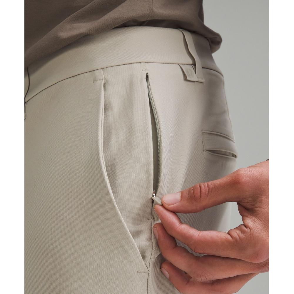Lululemon Abc Slim Fit Trouser 34l  Warpstreme Raw Linen