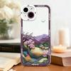 Oil Painting Landscape Mountain Transparent Case For Xiaomi Redmi Note 15 13 14 Pro Plus 5G 4G 12 Pro 12S 15C 14C 13C 12C 10C A5