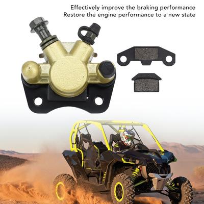 Fren Silindiri Kaliperi Fren Balata Takımı ile Çin ATV 4 Tekerlekli Quad Go Kart 50cc 70cc için Uygun