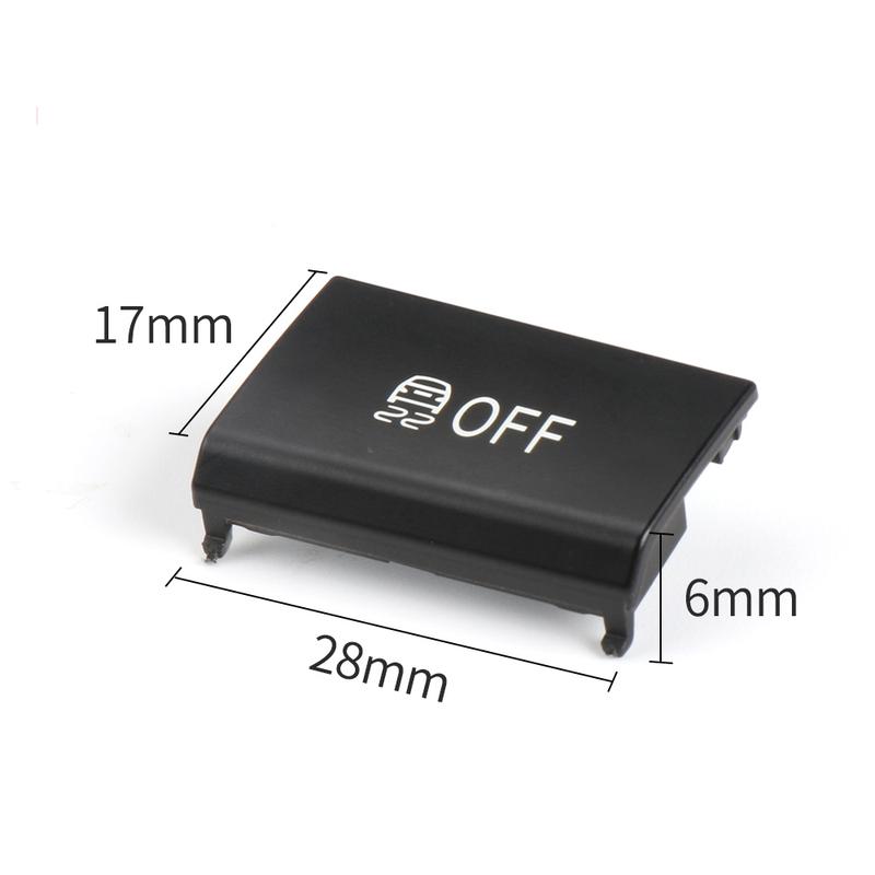 Car Console Electronic Suspension Control Switch  EDC/DSC/Power Switch Button Cover For BMW E92 E93 M3 05-12 61317841136
