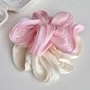 Elástico de Cabelo Alta Elasticidade Sem Danos ao Cabelo Cetim Macio Corda de Cabelo Grande Fofa Coque Scrunchie de Cabelo Acessórios de Cabelo para Ir ao Trabalho Encontros