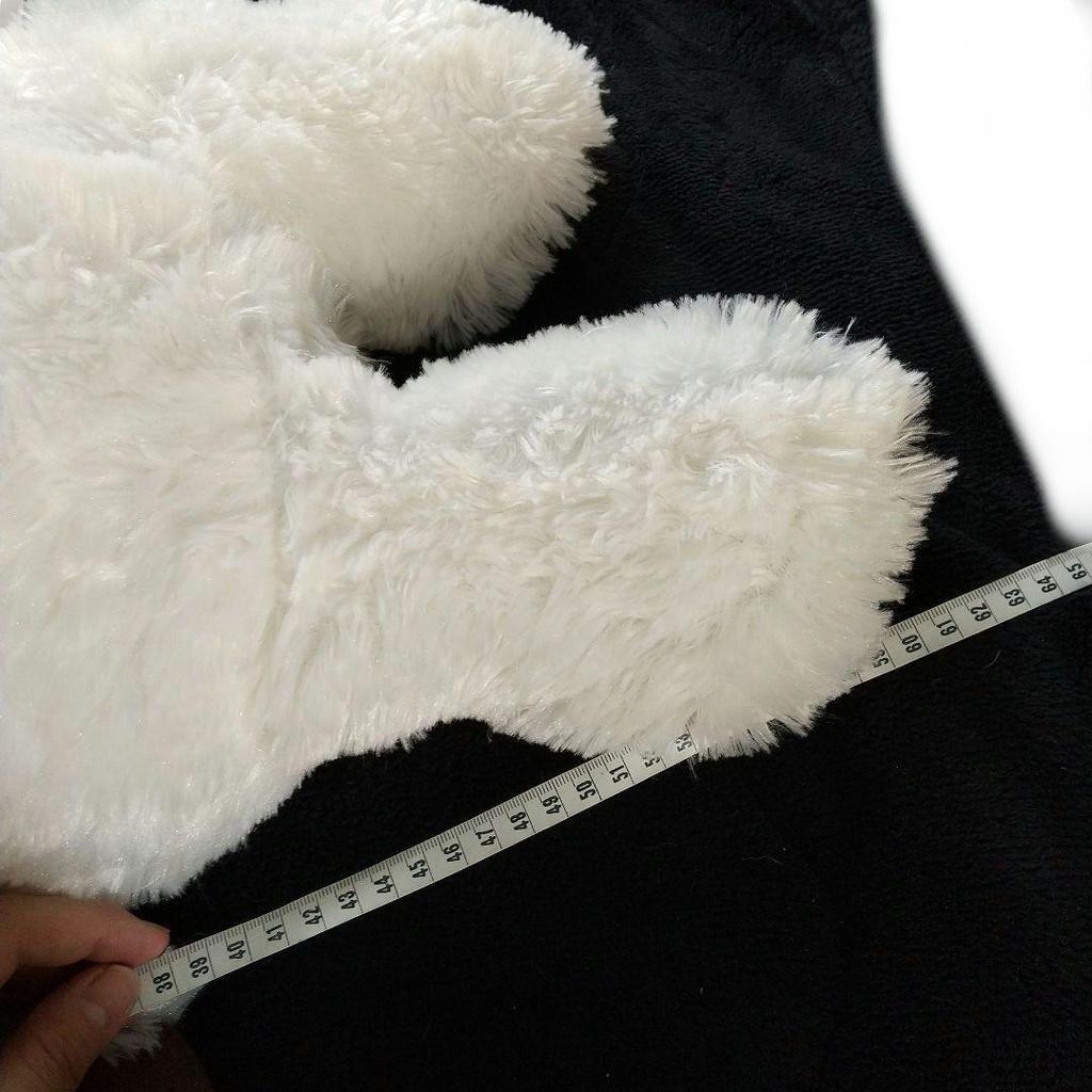 [USED] Precious Teddy Bear Stuffed Animal White