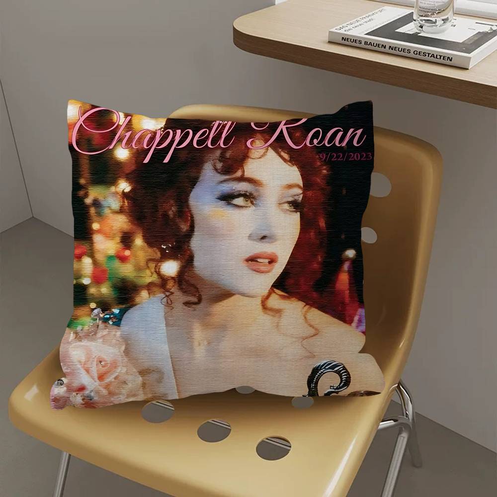 Chappell Roan Singer Pillow Gift Home Office Decoration Bedroom Sofa Car Cushion Cover case 45x45