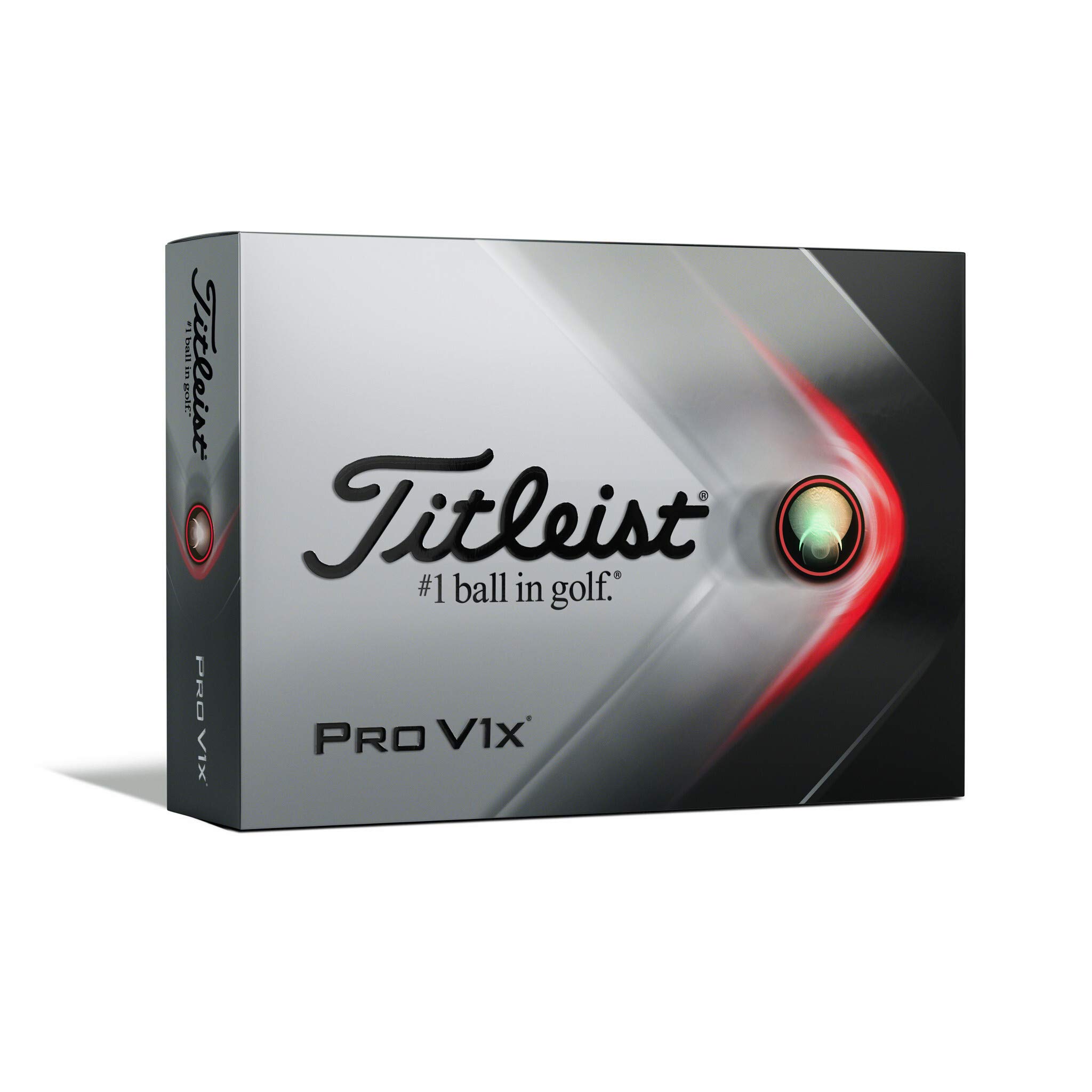 

Titleist PRO V1X 21 DOUBLE PLAY# Golf Balls, 1 Dozen, White