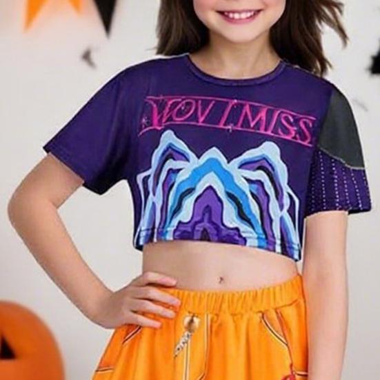 Jenter Rumi Mira Demon Hunters Cosplay-antrekk Barn Pop-sanger Kostyme for Halloween Karnevalsparty Cosplay Sceneopptreden
