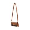 Coach Studio Baguette 20 Metal Logo Monogram Print Faux Leather Shoulder Bag Small Women Shoulder Bag Brown CR798-B4V6