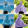Breathable Sun Protection Poncho Quick Drying Hoodie Beach Towel Sports Cool Towel  UV Protection