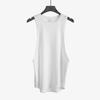 Muscleguys Blank Running Vests Mens Gym Clothing Bodybuilding Stringer Tank Tops Summer Cotton Cut Off Fitness Muscle Guys Sleeveless Shirt