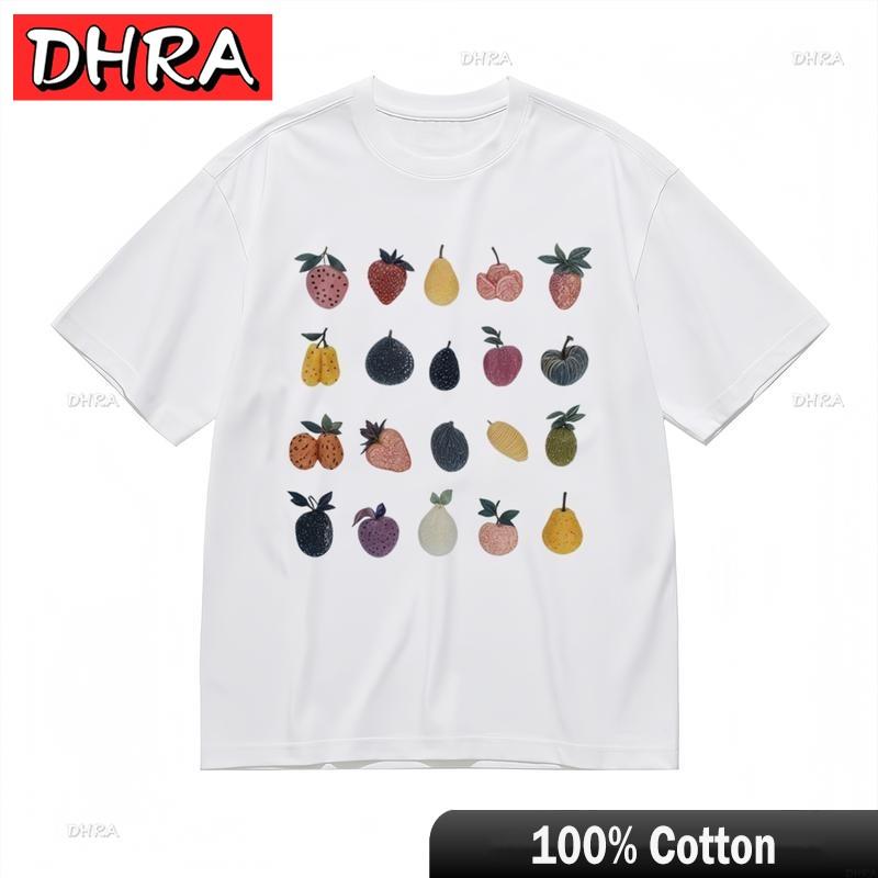 

Womens Comfortable Breathable Classic TShirt Fruit AssortUnisext Graphic Tee Cool Clothing Tees for Work From Home TShirt Norway 4XL