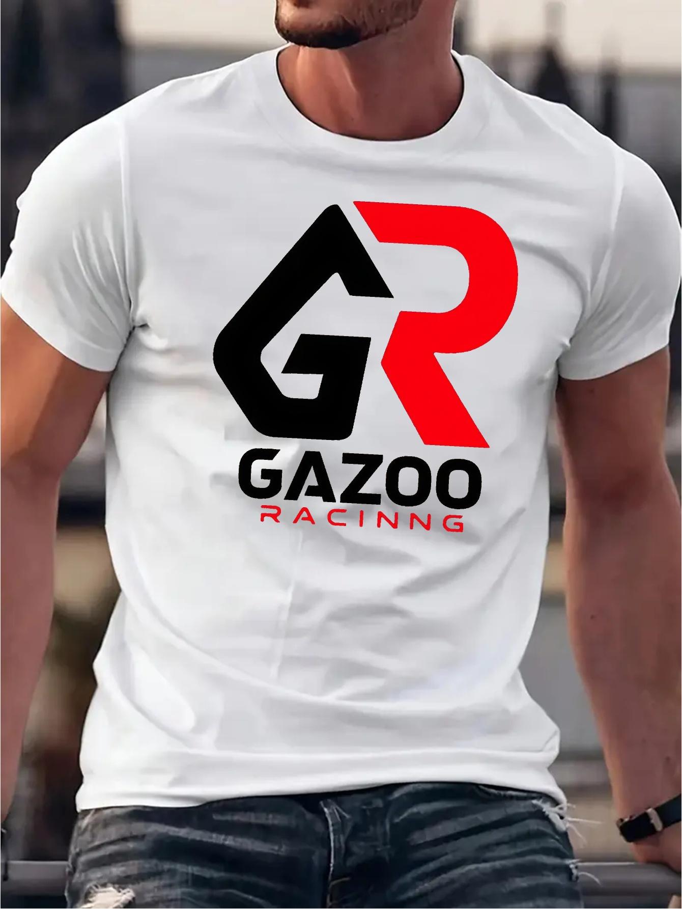 GAZOO Racing Graphic T-shirt - White Cotton Blend XXXXL