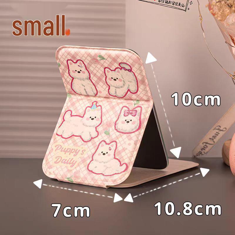 

Складане дзеркало для макіяжу з підставкою - Висока чіткість, Портативне, Просте дзеркало для туалетного столика