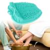 Dusch-Fußschrubber Weiches Silikon Anti-Rutsch Saugnapf Geruchsentfernung Fußwascher für Baden Badezimmer Massage