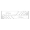 2PCS Vinyl Car Rearview Mirror Sticker Auto Side Body Stripe Decal Decoration for Ford Mustang Transit Ranger Focus Kuga S-MAX