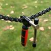 Stainless Steel Portable Bicycle Chain Breaker Tool Easy Mountain Bike Chain Removal, Ergonomic Handle for Quick Repair, Safe Design for Long Rides