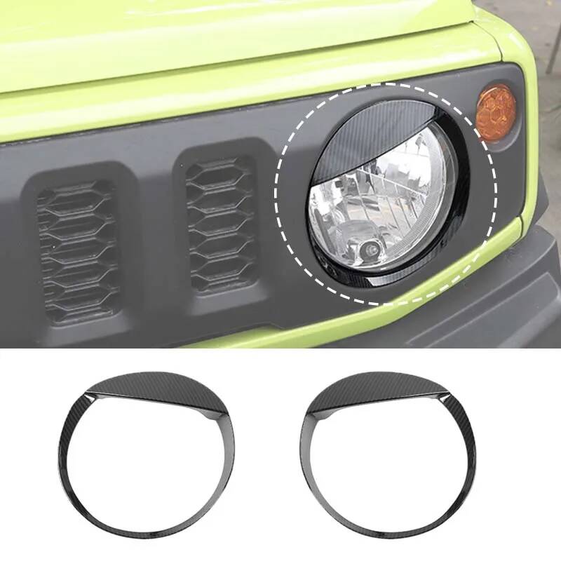 ABS Exterior Front Rrear Lights/Leaf Board Turn Signal Decoration Cover for Suzuki Jimny 2019 Up Car Accessories