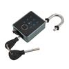 Lacăt cu amprentă digitală din aliaj de aluminiu Lacăt biometric cu amprentă inteligentă fără cheie pentru școală de gimnastică O