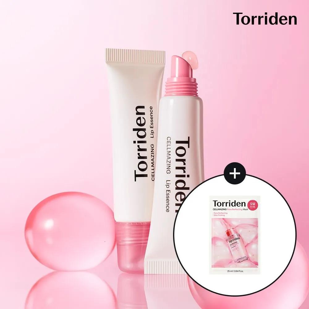 

[Pack of 2] Toriden Cellmazing Low Molecular Collagen Volume Lip Essence 11ml+ (Free Gift: 1 Pore Mask)