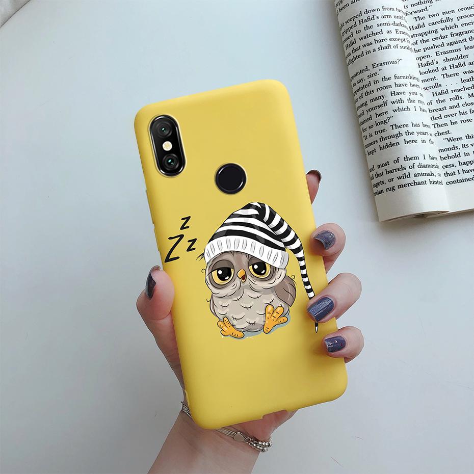 for Xiomi Xiaomi Mi A2 Lite Case Cover Daisy Flower Painted Soft Silicone Phone Case for Xiaomi Mi A2 A 2 MiA2 Lite Bumper Coque