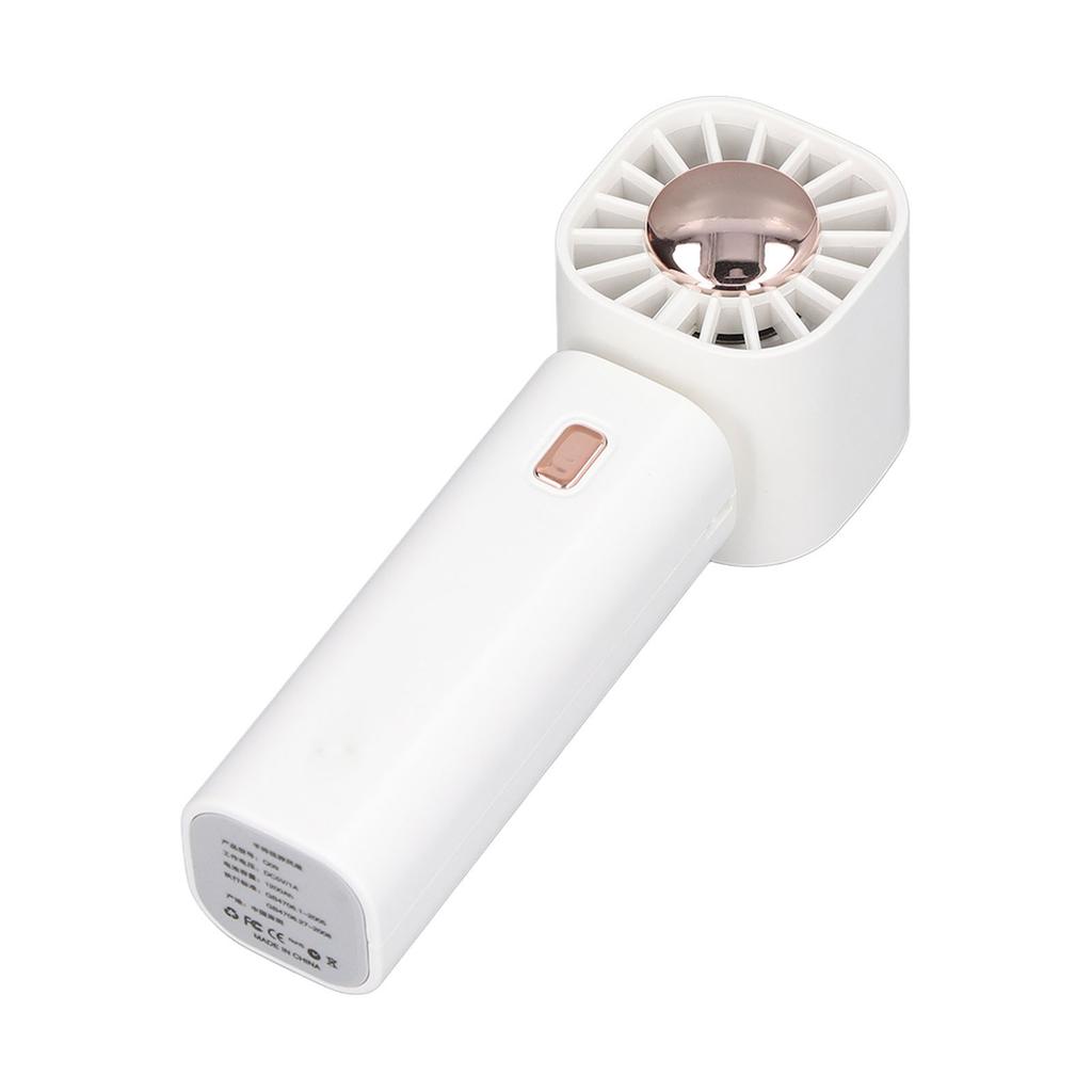Handheld Fan Hanging Design Type C Rechargeable Portable Cooling USB Fan for Indoor Outdoor 5V 1A