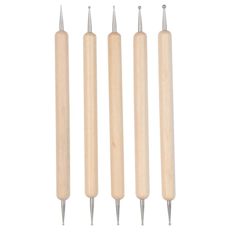 Double-Headed Nail Art Dotting Pen Tool