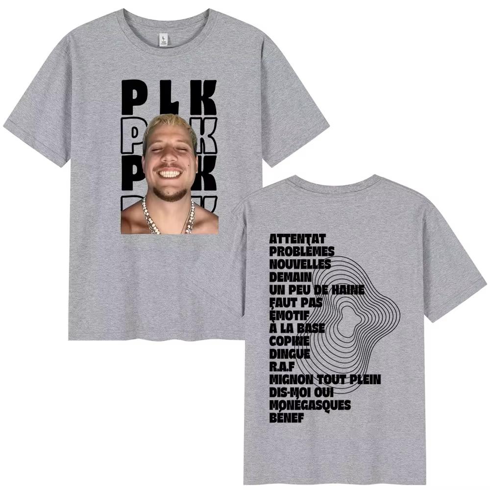 

Rapper Plk FACE Tshirt Unisex Women Clothing Fashion Vintage Hip Hop Tshirts Casual Unisex Cotton Short Sleeves T Shirts Streetwear 4XL