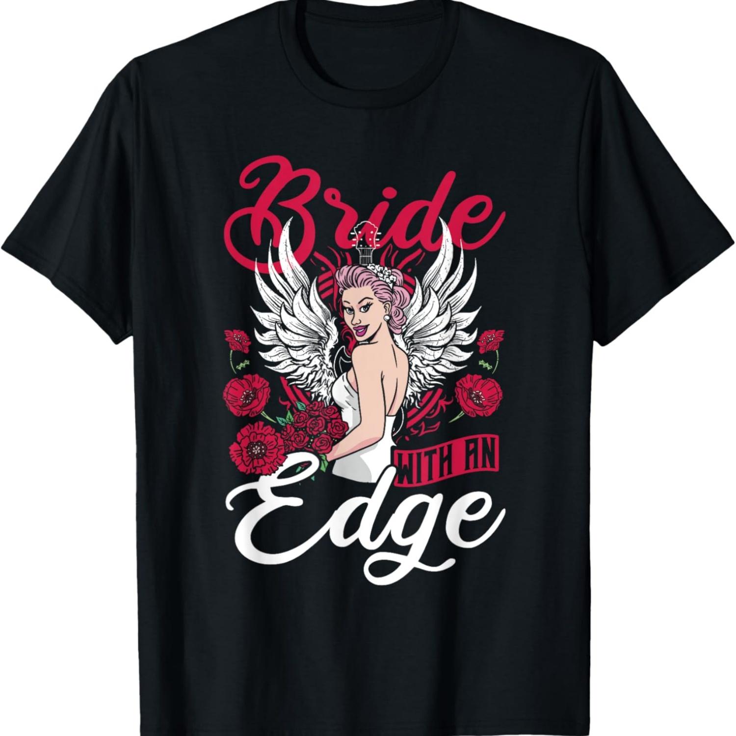 

Alternative Bride Bold Bride Rock N Roll Bride T-Shirt XXXXXL чёрный