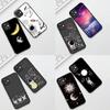 Cover for Xiaomi Redmi Note 12 11 10 A3 Pro 10A 10C 12C Note12 5G 4G Casing Phone Case Astronaut Stars Universe Sun Moon Face