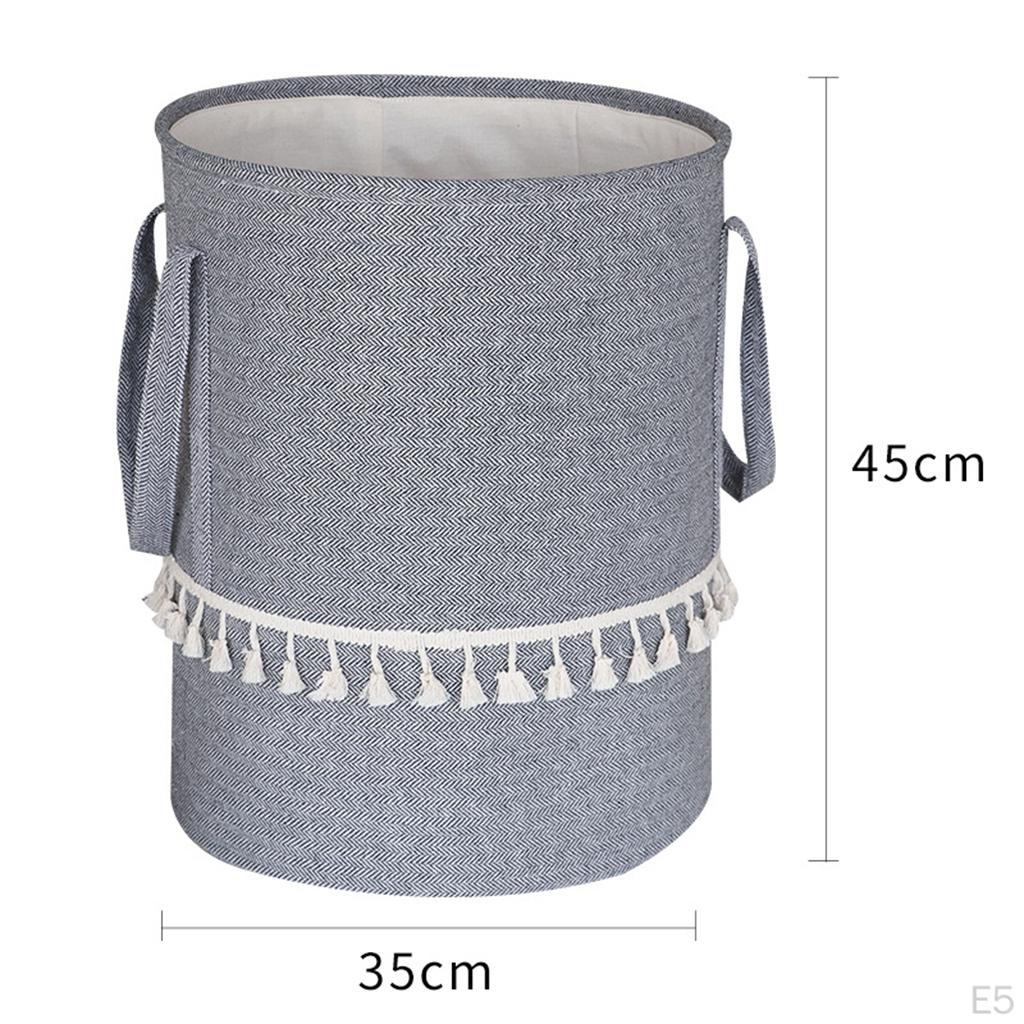 Laundry Hamper Decorative Dirty Clothes Basket Storage Organizer for toys Nursery Shelf Dorm