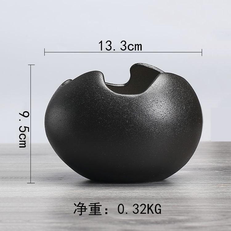 European Retro Hydroponic Flower Pot Ceramic, Creative Home Gardening Succulent Flower Pot Small