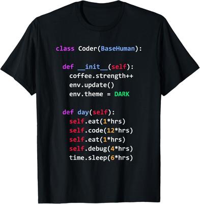 Lustiges Programmier-Shirt - Python Klasse Essen Code Schlafen Wiederholen T-Shirt Geschenk Unisex T-Shirt