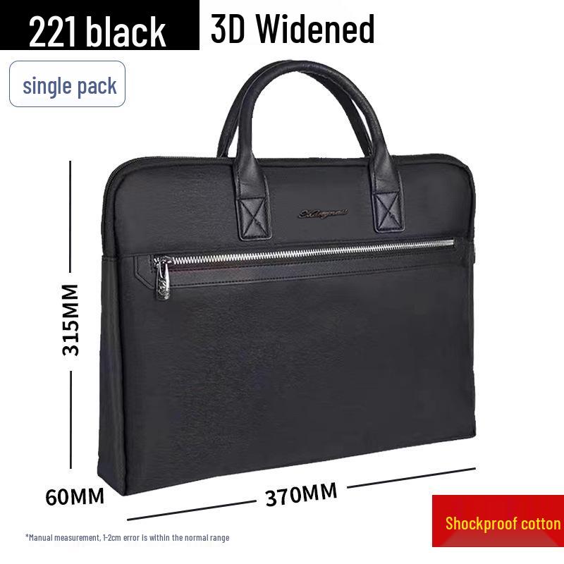 Oxford Cloth Waterproof Briefcase for Documents and Cigarettes