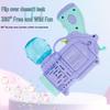 Automatic Light-Up Multi-Hole Bubble Gun with Colorful Lights