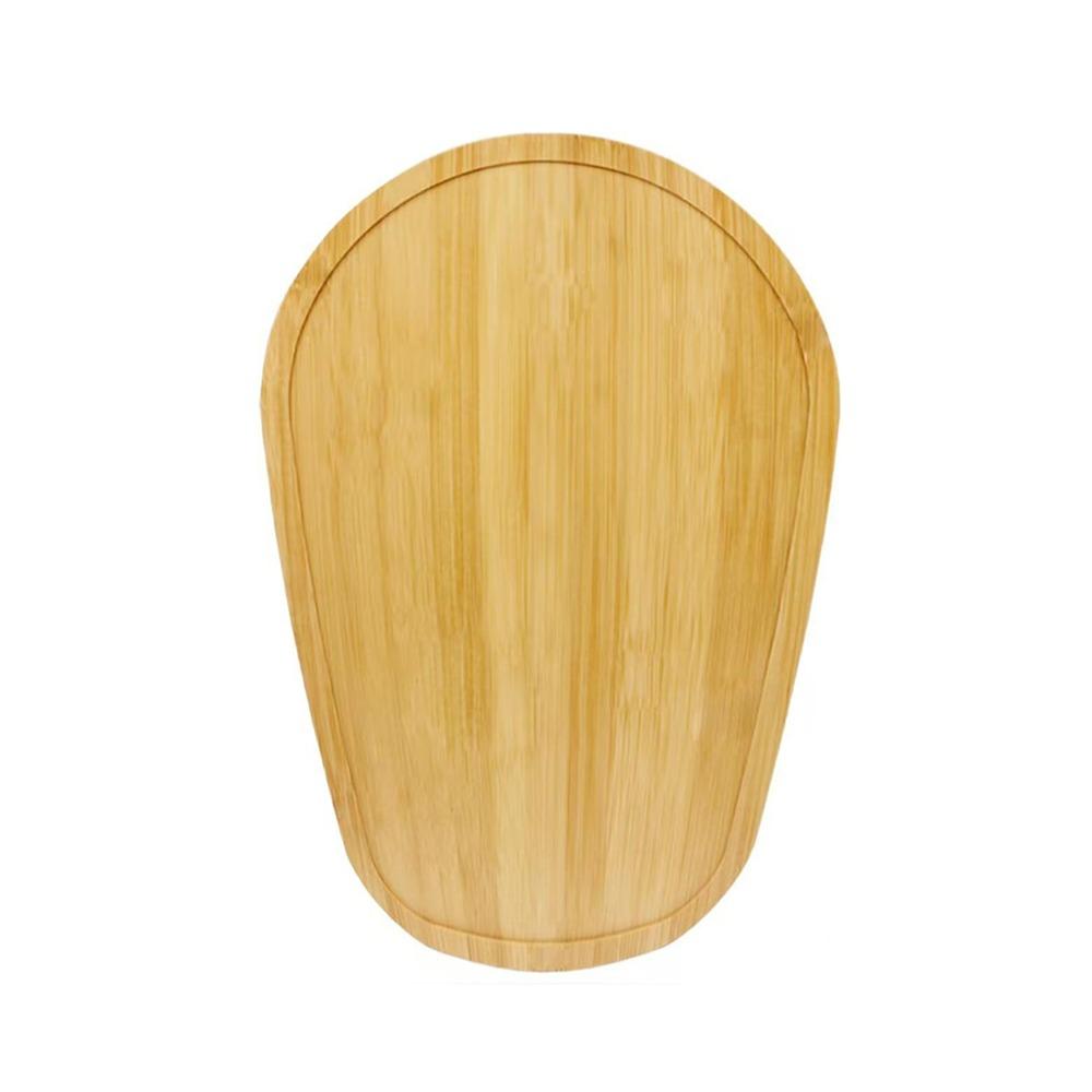 

Durable Bamboo Mixer Slider Mat Solid Color Non-Slip Mixer Counter-top Storage Tray Mixer Moving Board Kitchen Storage L