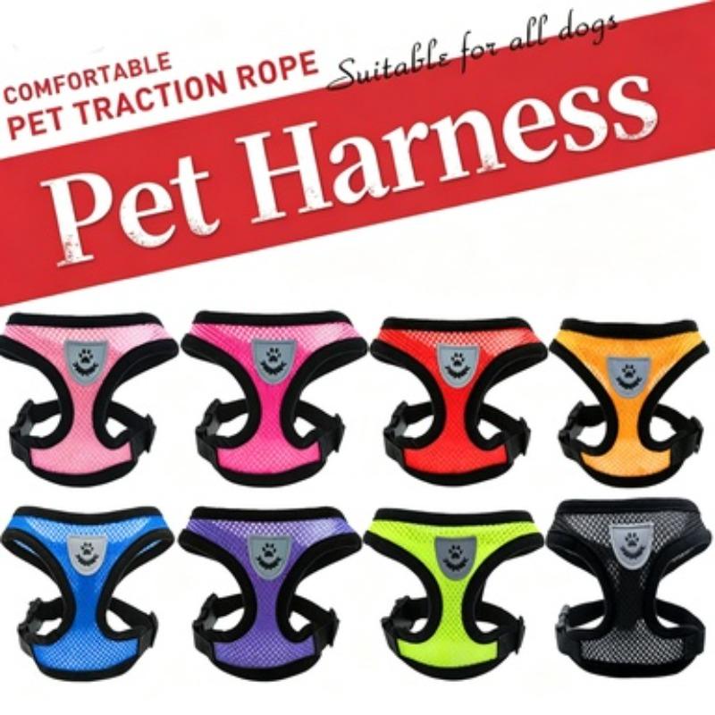 Pet Chest Straps Outdoor Traction Dog Rope Collar Clothing Explosion Proof Punch