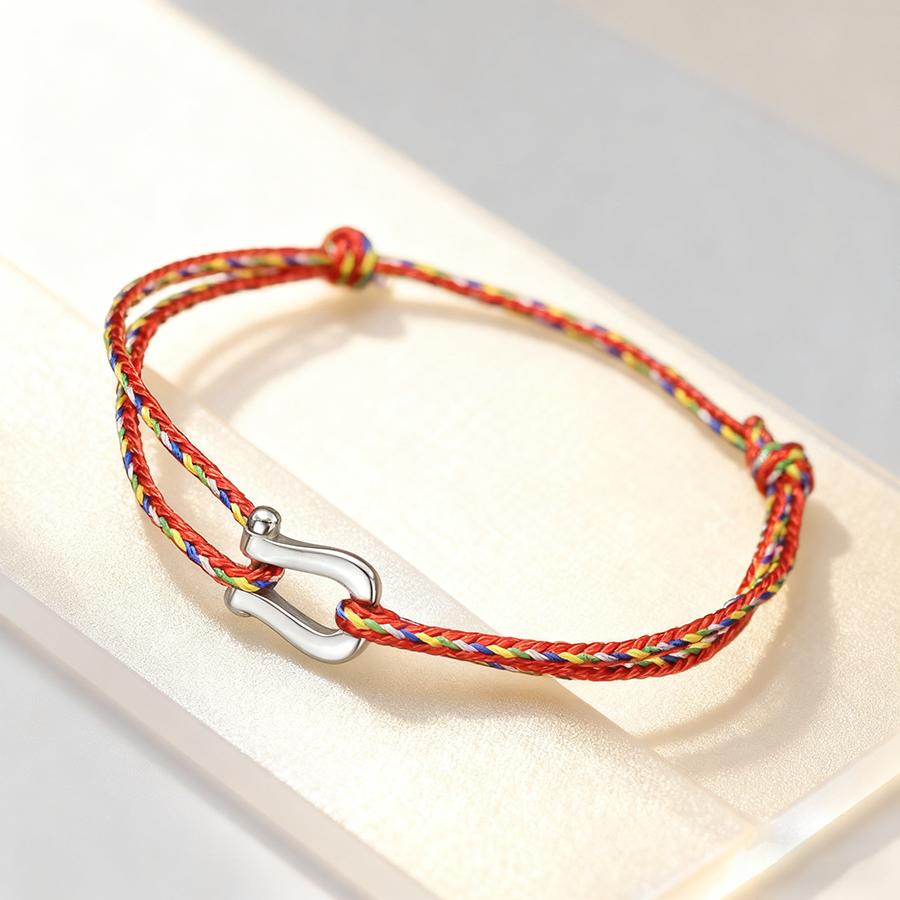 Minimalist Elegance Women String Bracelet Handmade Braided Adjustable Friendship Braslet Not Fading Or Deforming Gift For Her