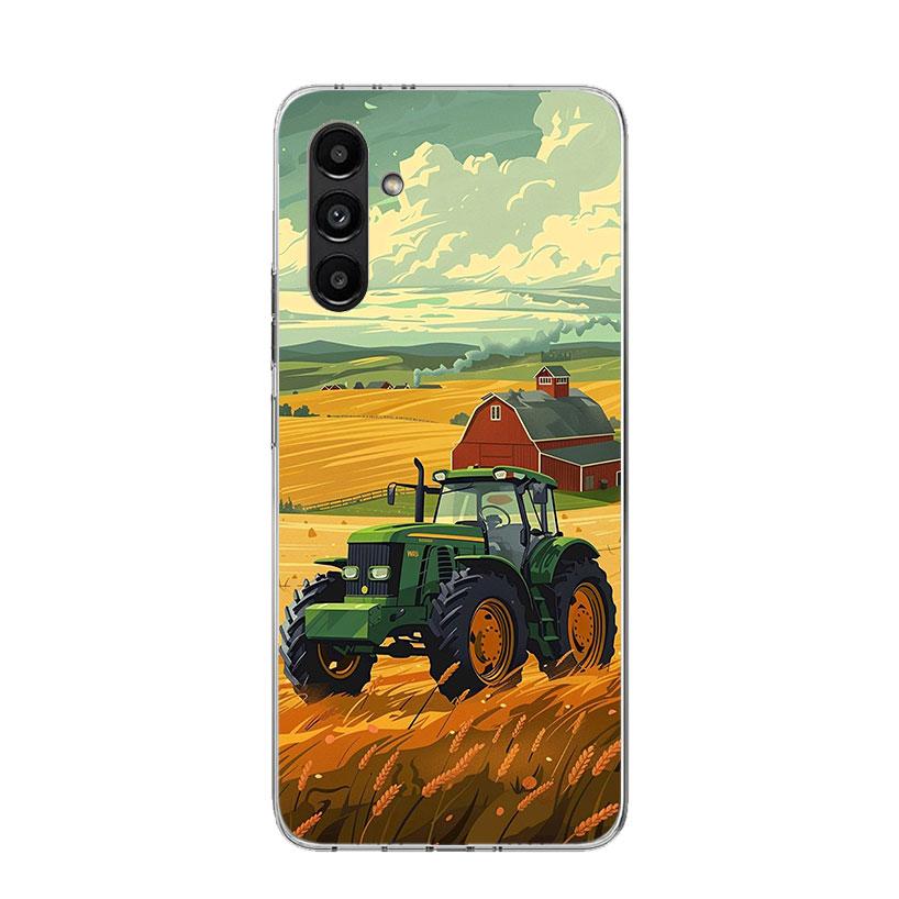 Farm Vehicle Tractor Case Phone Cover for Samsung Galaxy A16 A15 A14 A13 A56 A55 A54 A53 A36 A35 A34 A33 A26 A25 A24 A23 A05S A0