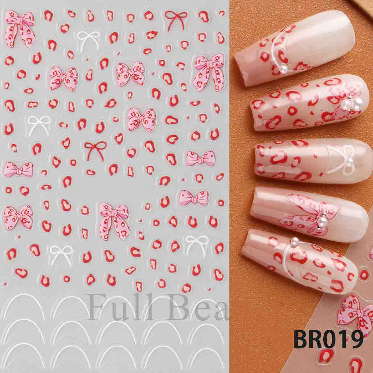 

Лазерные наклейки для ногтей, бабочка, роза, дизайн, клейкий слайдер, наклейки для дизайна ногтей, маникюрные украшения