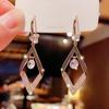 2021 neue Mode Koreanische Imitation Perle Ohrringe für Frauen Schmetterling Eule Zirkon Übergroßen Ohrring Hochzeit Schmuck