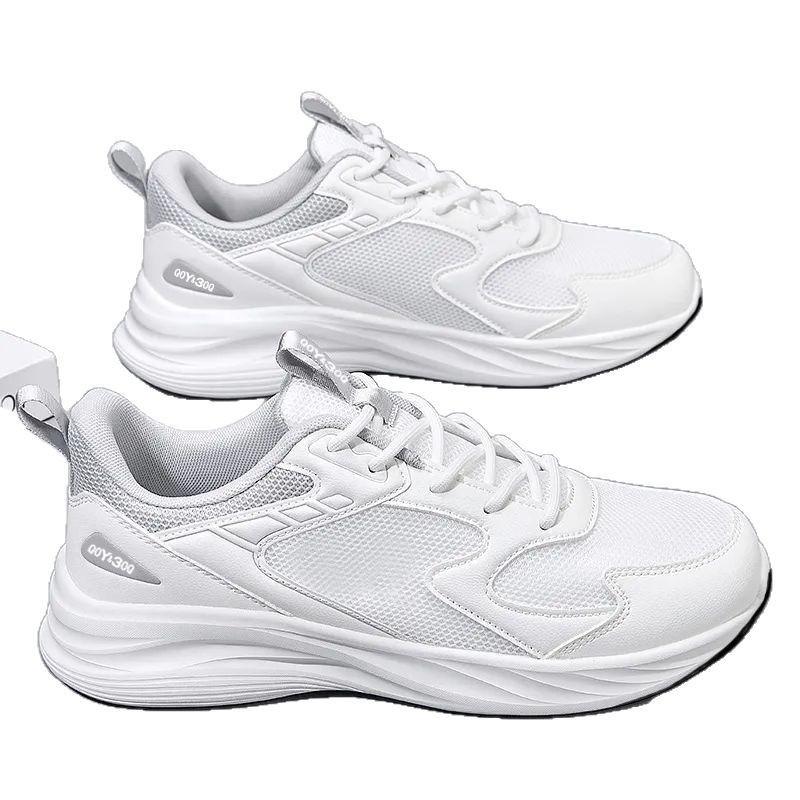 Men's shoes 2025 spring and autumn new breathable mesh sports shoes men's lightweight fashion trend running shoes versatile casual shoes